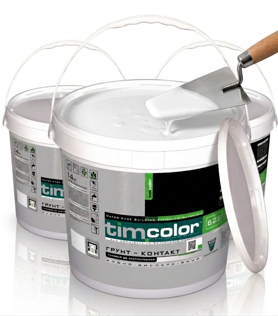 Ґрунт-контакт TimColor 625 (Акриловий, водно-дисперсійний)